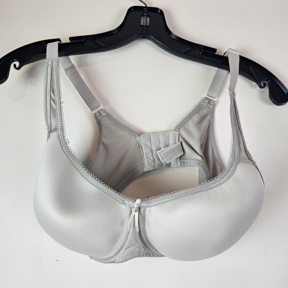 Wacoal Basic Beauty Full Figure Underwire Bra 34D Grey 853192